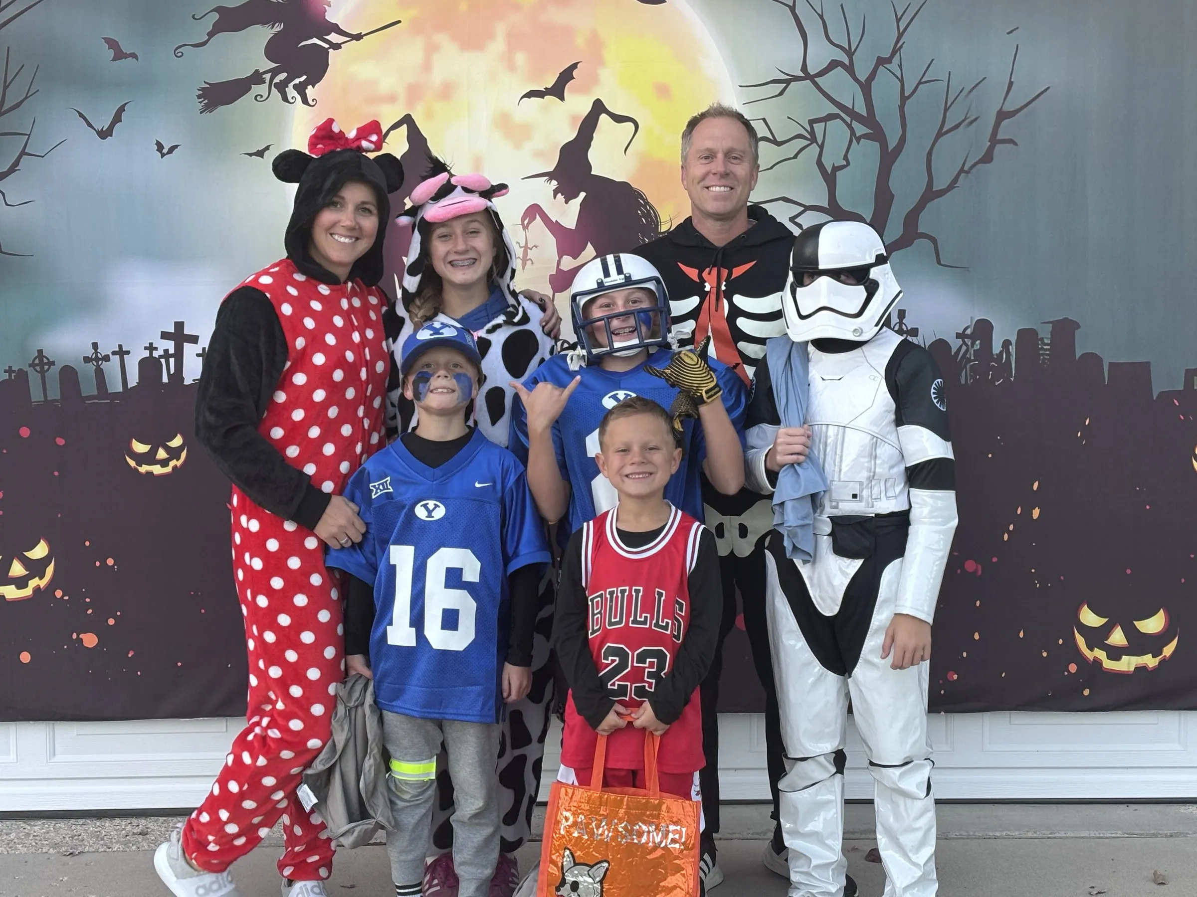 Osborne Dental team dressed up for Halloween